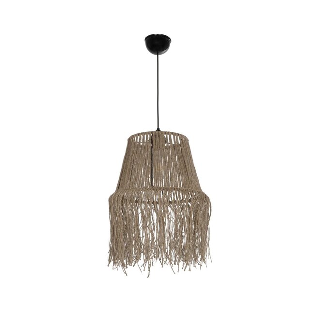 ROKA 205-0075 Boho Κρεμαστό Φωτιστικό Οροφής με Ντουί 1 x E27 AC 220-240V IP20 - Μπεζ - M30 x Π30 x Υ45cm - 4 ROKA 205-0075 Boho Κρεμαστό Φωτιστικό Οροφής με Ντουί 1 x E27 AC 220-240V IP20 - Μπεζ - M30 x Π30 x Υ45cm - 4