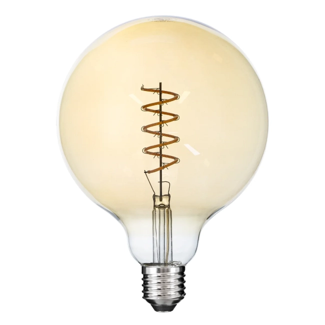 BUBBLE 99138 Λάμπα E27 G125 LED 4W 280lm 360° AC 220-240V IP20 Ultra Θερμό Λευκό 2200K Dimmable - Soft S Spiral Filament Chip - Μελί - Μ12.5 x Π12.5 x Υ18cm - 3 Χρόνια Εγγύηση BUBBLE 99138 Λάμπα E27 G125 LED 4W 280lm 360° AC 220-240V IP20 Ultra Θερμό Λευκό 2200K Dimmable - Soft S Spiral Filament Chip - Μελί - Μ12.5 x Π12.5 x Υ18cm - 3 Χρόνια Εγγύηση