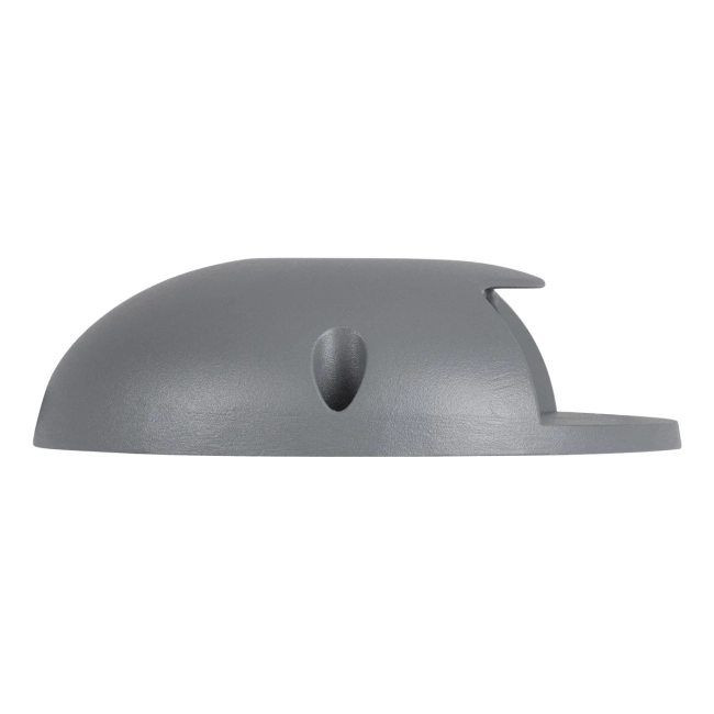  STEPLUNA 90622 Φωτιστικό Σκαλοπατιού / Διαδρόμου LED 3W 330lm 10° DC 24V Αδιάβροχο IP65 Θερμό Λευκό 2700K Dimmable - Bridgelux SMD Chip - Γκρι Ανθρακί Ματ - Μ12 x Π12 x Υ3cm - 3 Χρόνια Εγγύηση - 5