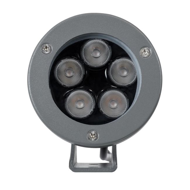  TREESPO 90468 Φωτιστικό Σποτ για Φυτά - Δέντρα LED 12W 1260lm 15° DC 24V Αδιάβροχο IP67 Ultra Θερμό Λευκό 2200K Dimmable - Bridgelux SMD Chip - Γκρι Ανθρακί - Μ9 x Π11 x Υ9cm - 3 Χρόνια Εγγύηση - 4