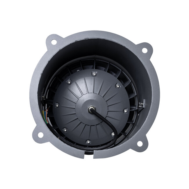 FLOOD-MILO 90738 Κινούμενος Προβολέας - Σποτ Φωτισμού Wall Washer για Φωτισμό Κτιρίων LED 24W 2280lm 10° AC 220-240V Αδιάβροχο IP67 Φ22 x Υ30cm Φυσικό Λευκό 4500K - Γκρι Ανθρακί - 3 Χρόνια Εγγύηση - 7