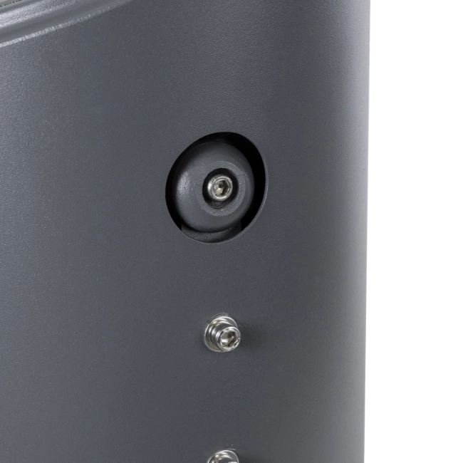 FLOOD-MILO 90738 Κινούμενος Προβολέας - Σποτ Φωτισμού Wall Washer για Φωτισμό Κτιρίων LED 24W 2280lm 10° AC 220-240V Αδιάβροχο IP67 Φ22 x Υ30cm Φυσικό Λευκό 4500K - Γκρι Ανθρακί - 3 Χρόνια Εγγύηση - 7