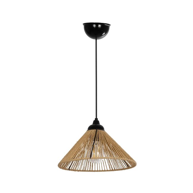 FUNIS 205-0084 Boho Κρεμαστό Φωτιστικό Οροφής με Ντουί 1 x E27 AC 220-240V IP20 - Μπεζ - M25 x Π25 x Υ16cm - 4 FUNIS 205-0084 Boho Κρεμαστό Φωτιστικό Οροφής με Ντουί 1 x E27 AC 220-240V IP20 - Μπεζ - M25 x Π25 x Υ16cm - 4