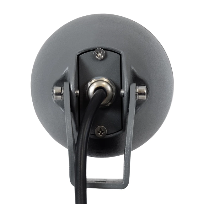  TREESPO 90469 Φωτιστικό Σποτ για Φυτά - Δέντρα LED 12W 1320lm 15° DC 24V Αδιάβροχο IP65 Θερμό Λευκό 2700K Dimmable - Bridgelux SMD Chip - Γκρι Ανθρακί - Μ9 x Π11 x Υ9cm - 3 Χρόνια Εγγύηση - 8