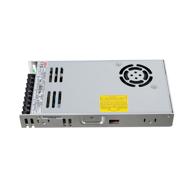 LRS-350-12 90784 MEANWELL Ρυθμιζόμενο Μεταλλικό Τροφοδοτικό PELV για Προϊόντα LED 350W 29A - AC 220-240V σε DC 12V - Ρυθμιζόμενο από 10.2VDC έως 13.8VDC - IP20 Μ21.5 x Π11.5 x Υ3cm - 3 Years Warranty - 4
