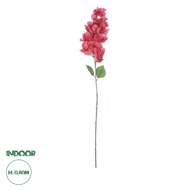 Artificial Garden BOUGAUVILLEA BRANCH 20658 Τεχνητό Διακοσμητικό Κλαδί Μπουκανβίλιας Φουξ Y80cm