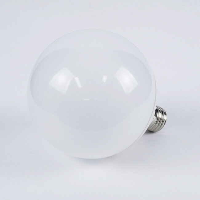 BUBBLE 60043 Λάμπα E27 G125 LED 20W 1940lm 260° AC 220-240V IP20 Φυσικό Λευκό 4500K - Lumileds SMD Chip - Λευκό Γαλακτερό - Μ12.5 x Π12.5 x Υ16cm - 3 Χρόνια Εγγύηση - 3