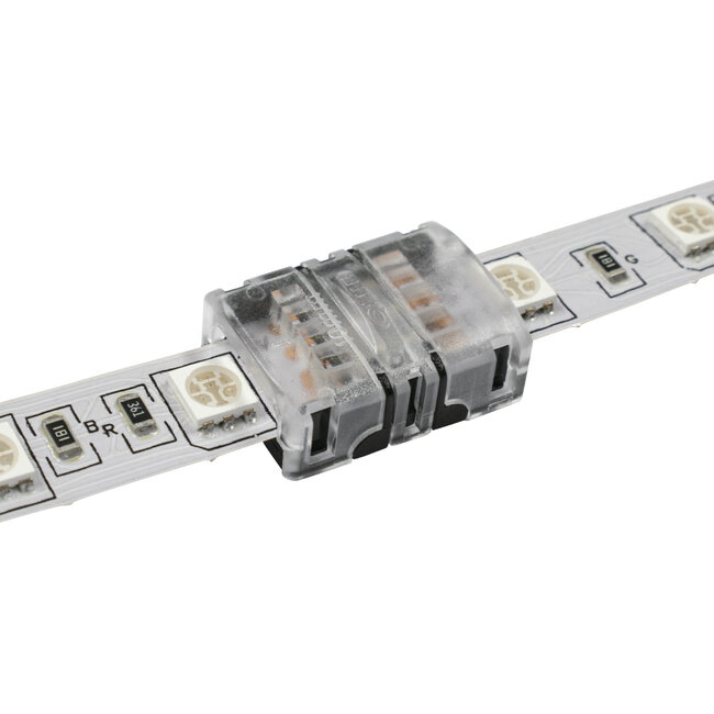 70721 Ταχυσύνδεσμος Ένωσης IP20 - Strip To Strip Connector για Ένωση 2 x RGB Ταινίες LED Πλάτους 10mm - 4