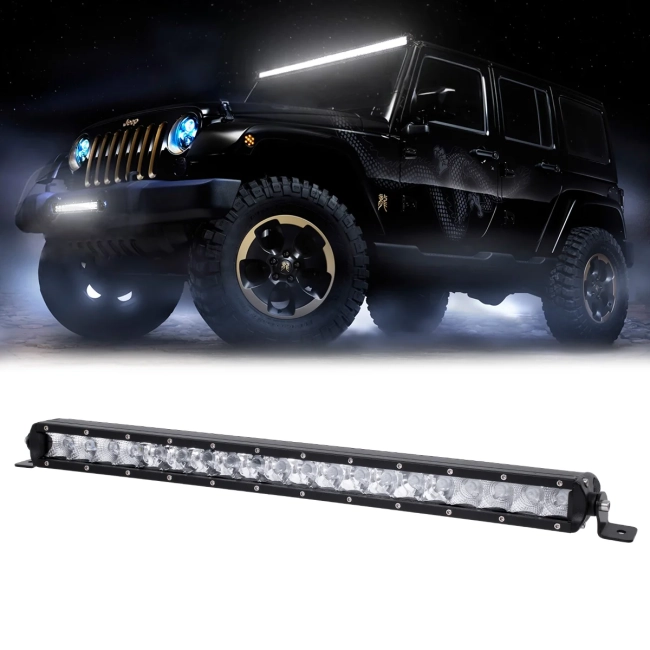 85452 PRO Series Μπάρα Ίσια - Straight για Αυτοκίνητα & Φορτηγά LED CREE XBD 100W 10000lm DC 10-30V Αδιάβροχη IP65 Ψυχρό Λευκό 6000K - 6