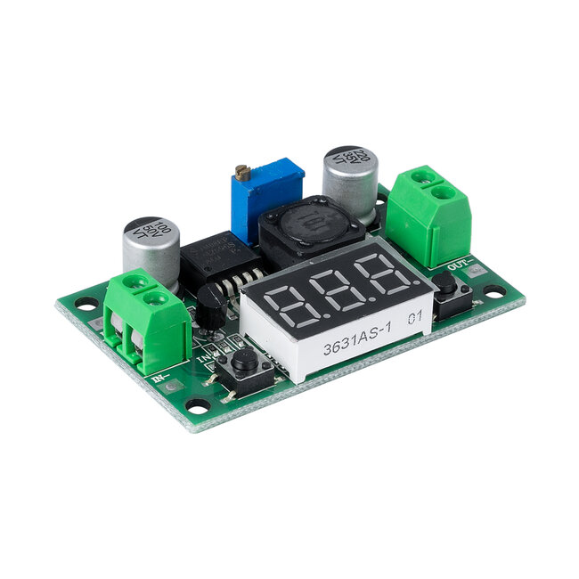 73111 Ρυθμιστής Τάσης - Voltage Regulator DC Converter Module - Input DC4-40V / Output DC1.3-37V Max Load 3A Μ5.5 x Π3.5 x Υ1.2cm - 3