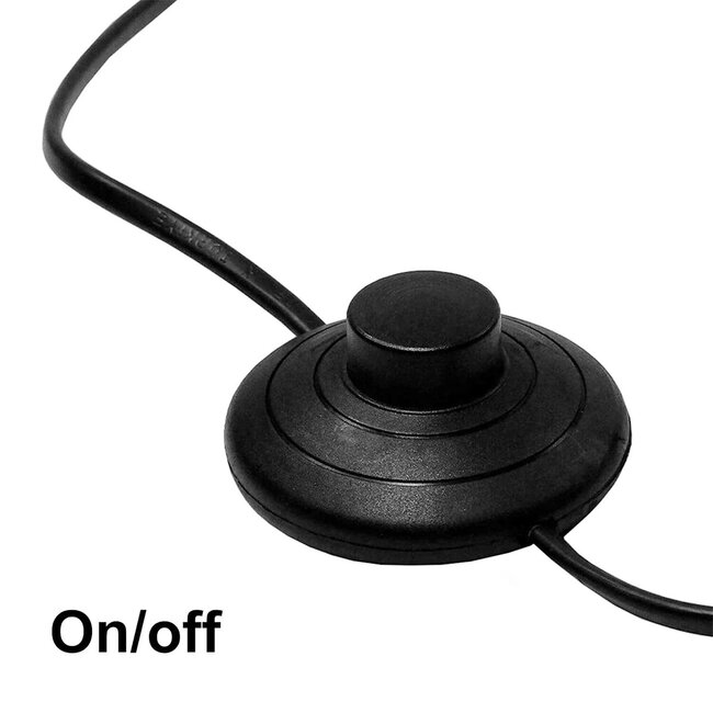 FLY 204-0127 Μοντέρνο Eπιδαπέδιο Φωτιστικό Μονόφωτο 1 x E27 IP20 Μαύρο & Χρυσό Μέταλλο με Μπεζ Ύφασμα - Μ38 x Π38 x Υ155cm - 4