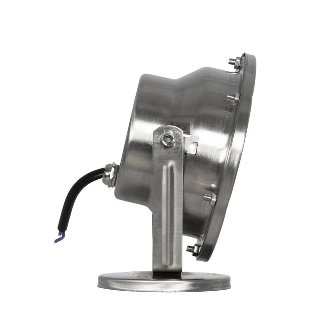 UNDERWATERJERRY 999-0271 Υποβρύχιο Επιφανειακό Σποτ για Σιντριβάνια/Πισίνες LED 12W 1080lm 30° DC 24V Αδιάβροχο IP68 Θερμό Λευκό 2700K Dimmable - Bridgelux SMD Chip - Ανοξείδωτο Ατσάλι 304 - Μ14.5 x Π9.5 x Υ17cm - 3 Χρόνια Εγγύηση - 4