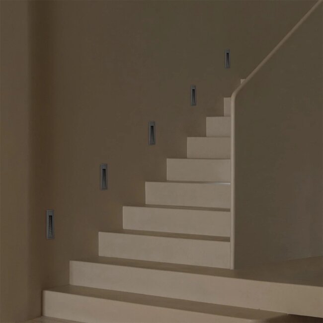kelvo® STEPART KLV-101-0093 Μοντέρνο Χωνευτό Φωτιστικό Σκαλοπατιού - Διαδρόμου LED 7W 735lm 45° AC 220-240V Αδιάβροχο IP65 Θερμό Λευκό 2700K - Lumileds SMD Chip & TÜV SÜD Driver - Γκρι Ανθρακί Ματ - Μ6.5 x Π6.5 x Υ21cm / Q5.41 x 18.9cm - 5 Χρόνια Εγγύηση - 2 kelvo® STEPART KLV-101-0093 Μοντέρνο Χωνευτό Φωτιστικό Σκαλοπατιού - Διαδρόμου LED 7W 735lm 45° AC 220-240V Αδιάβροχο IP65 Θερμό Λευκό 2700K - Lumileds SMD Chip & TÜV SÜD Driver - Γκρι Ανθρακί Ματ - Μ6.5 x Π6.5 x Υ21cm / Q5.41 x 18.9cm - 5 Χρόνια Εγγύηση - 2