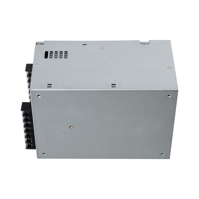 PSP-600-24 90791 MEANWELL Ρυθμιζόμενο Μεταλλικό Τροφοδοτικό PELV για Προϊόντα LED 600W 25A - AC 220-240V σε DC 24V - Ρυθμιζόμενο από 20VDC έως 26.4VDC - IP20 Μ17 x Π12 x Υ9.3cm - 3 Years Warranty - 5