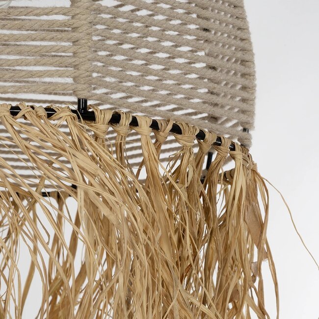 PLUVIA 205-0082 Boho Κρεμαστό Φωτιστικό Οροφής με Ντουί 1 x E27 AC 220-240V IP20 - Μπεζ - M30 x Π30 x Υ70cm - 9 PLUVIA 205-0082 Boho Κρεμαστό Φωτιστικό Οροφής με Ντουί 1 x E27 AC 220-240V IP20 - Μπεζ - M30 x Π30 x Υ70cm - 9