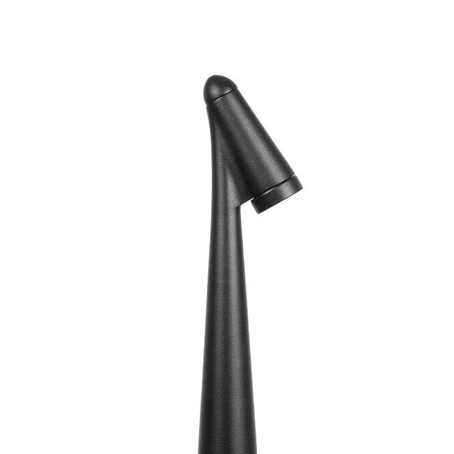 EDGE GLB-103-0011 Φωτιστικό Κολωνάκι Κήπου με Καρφωτή Βάση LED 3W 270lm 60° DC 24V Αδιάβροχο IP65 Θερμό Λευκό 2700K - Sanan SMD Chip - Μαύρο Ματ - Μ6 x Π6 x Υ45cm - 3 Χρόνια Εγγύηση - 7
