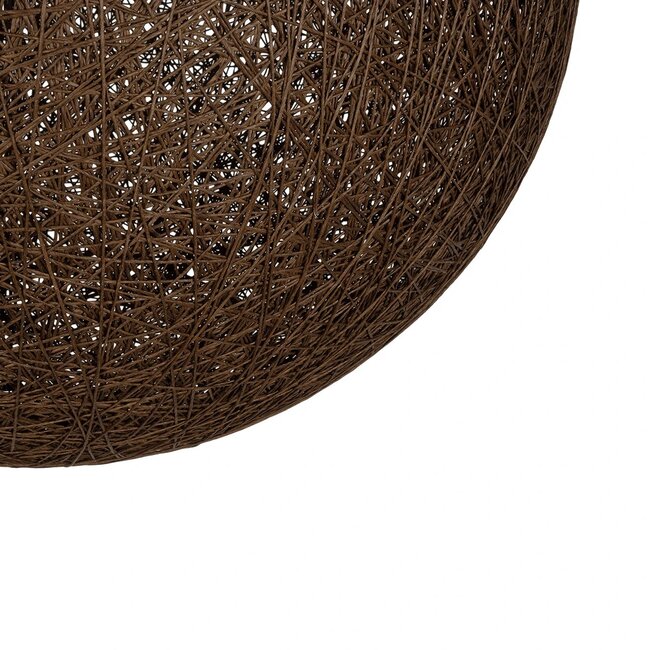 OCEANA 999-0156 Boho Κρεμαστό Φωτιστικό Οροφής με Ντουί 1 x E27 AC 220-240V IP20 - Καφέ - Μ60 x Π60 x Υ60cm - 8