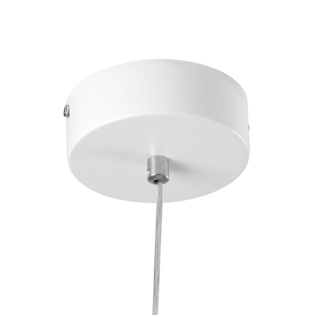 ALICE 61056 Κρεμαστό Φωτιστικό Οροφής Design LED CCT 20W 2400lm 300° AC 220-240V - Εναλλαγή Φωτισμού μέσω Διακόπτη On/Off All In One Ψυχρό 6000k+Φυσικό 4500k+Θερμό 2700k Μ25 x Π22 x Υ25cm - Λευκό - 6