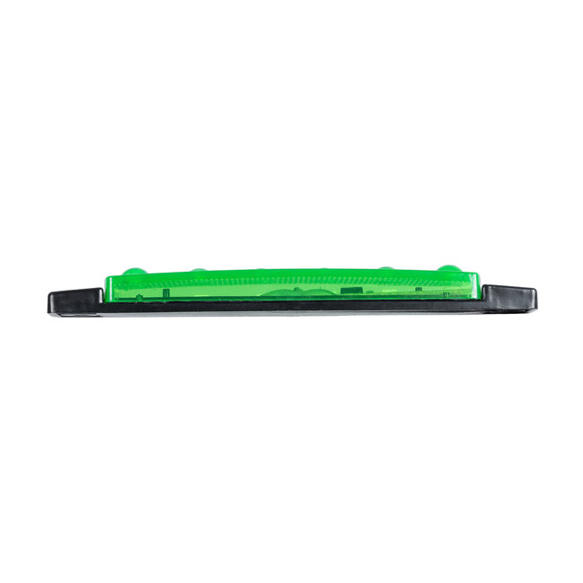 79902 Πλευρικά Φώτα Όγκου Φορτηγών LED 6xSMD2835 DC 10-30V 1.5W 100lm IP66 Πράσινο - Μ9.5 x W2 x H1.1cm - 4