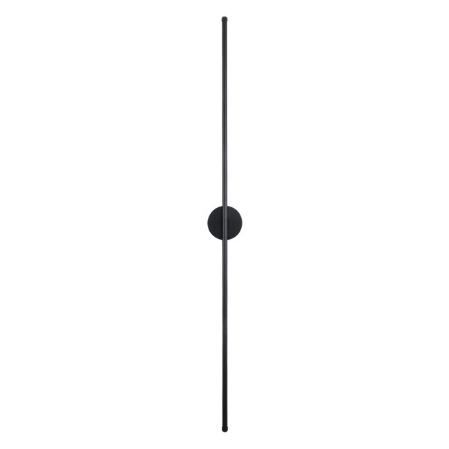 DIADEM 61333 Φωτιστικό Τοίχου - Απλίκα Design LED CCT 18W 2160lm 120° AC 220-240V - Εναλλαγή Φωτισμού μέσω Διακόπτη On/Off All In One Ψυχρό 6000k+Φυσικό 4500k+Θερμό 2700k Μ10 x Π4 x Υ120cm - Μαύρο - 3 Years Warranty - 4