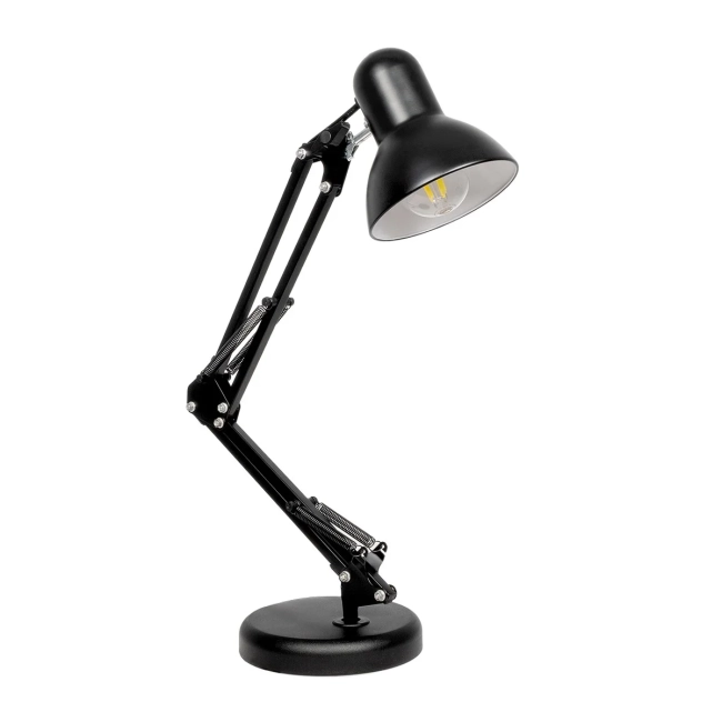 DESK 01538 Μοντέρνο Επιτραπέζιο Φωτιστικό Πορτατίφ με Ντουί 1 x E27 AC 220-240V IP20 - Μαύρο - Μ15 x Π15 x Υ67cm DESK 01538 Μοντέρνο Επιτραπέζιο Φωτιστικό Πορτατίφ με Ντουί 1 x E27 AC 220-240V IP20 - Μαύρο - Μ15 x Π15 x Υ67cm