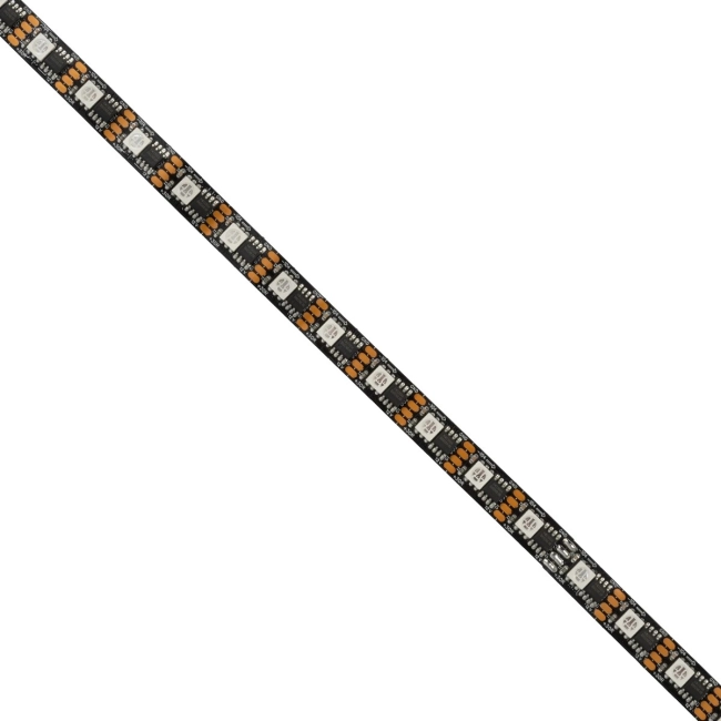 DIGIPRO 90604 Ψηφιακή Pixel Addressable Ταινία LED 14.4W/m 864lm/m 120° DC 12V IP20 60 x SMD5050 Chip/m 60 x Pixel/m Πολύχρωμο RGB Dimmable SPI/TTL Protocol IC TM1812 - Sanan SMD Chip - Μ500 x Π1 x Υ0.2cm - Ρολό 5 Μέτρων - 5 Χρόνια Εγγύηση