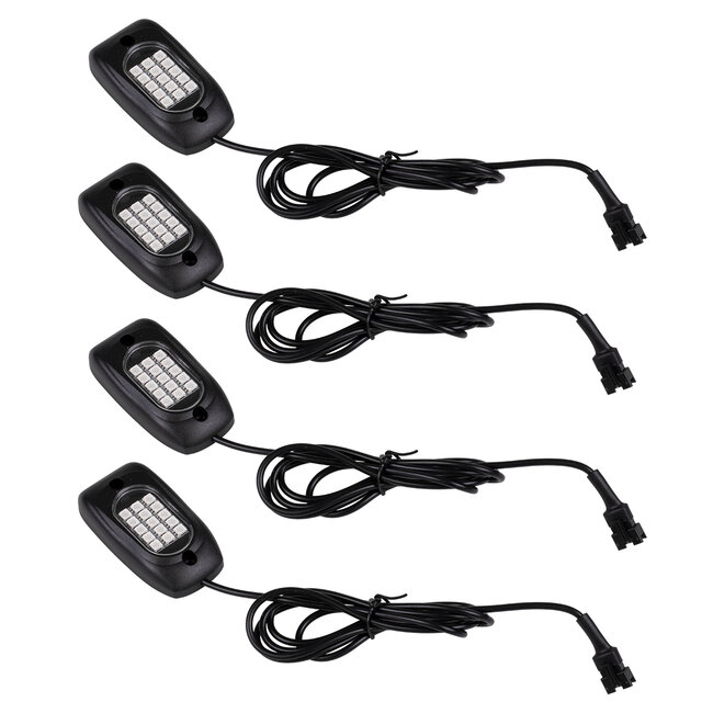 85331 Car Underbody LED Flood Kit DC 12V 60W με Smart Bluetooth Controller - Εφαρμογή APP & Ασύρματο Χειριστήριο RF Αδιάβροχο IP68 Πολύχρωμο RGB - 3