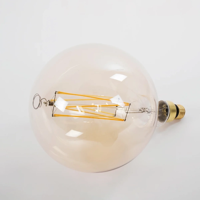 PITAYAS 99165 Λάμπα E27 G200 LED 8W 720lm 360° AC 220-240V IP20 Ultra Θερμό Λευκό 2200K Dimmable - Long Filament Chip - Μελί - Μ20 x Π20 x Υ30cm - 3 Χρόνια Εγγύηση PITAYAS 99165 Λάμπα E27 G200 LED 8W 720lm 360° AC 220-240V IP20 Ultra Θερμό Λευκό 2200K Dimmable - Long Filament Chip - Μελί - Μ20 x Π20 x Υ30cm - 3 Χρόνια Εγγύηση