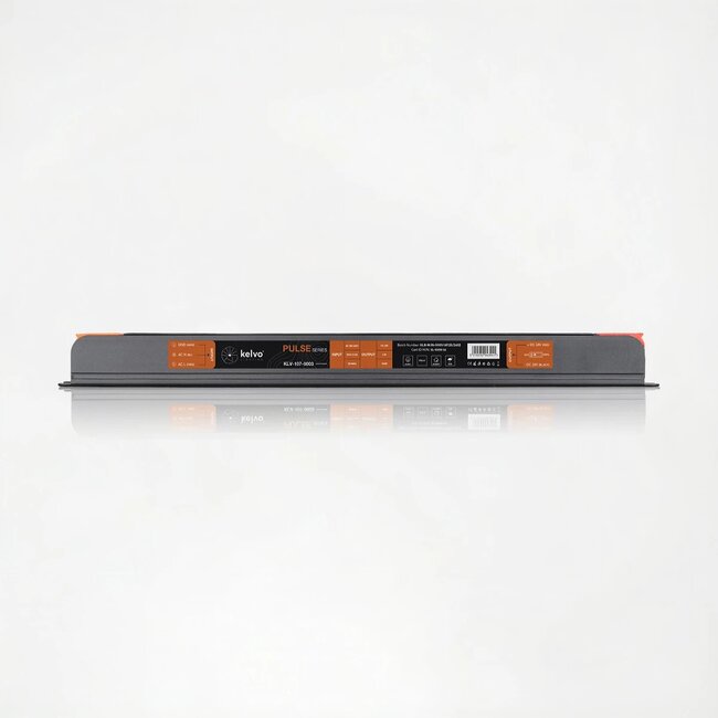 kelvo® PULSE KLV-107-0003 Ultra Slim Τροφοδοτικό/Μετασχηματιστής Class I PELV 100W 4.1A AC 220-240V σε DC 24V IP20 - Γκρι Ανθρακί Ματ - Μ23 x Π2.6 x Υ2.4cm - 5 Χρόνια Εγγύηση - 3