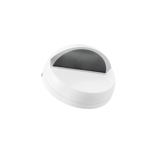 kelvo® STEPART KLV-101-0097 Μοντέρνο Φωτιστικό Σκαλοπατιού - Διαδρόμου LED 3W 375lm 45° AC 220-240V Αδιάβροχο IP65 Θερμό Λευκό 2700K - Lumileds SMD Chip & TÜV SÜD Driver - Λευκό Ματ - Μ16 x Π8 x Υ16cm - 5 Χρόνια Εγγύηση - 8