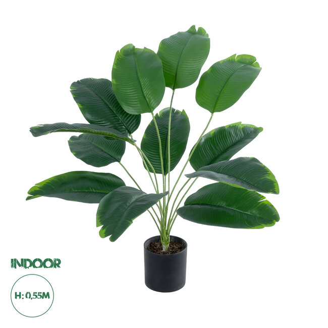 Artificial Garden BANANA 20927 Διακοσμητικό Φυτό Μπανανιά Υ55cm