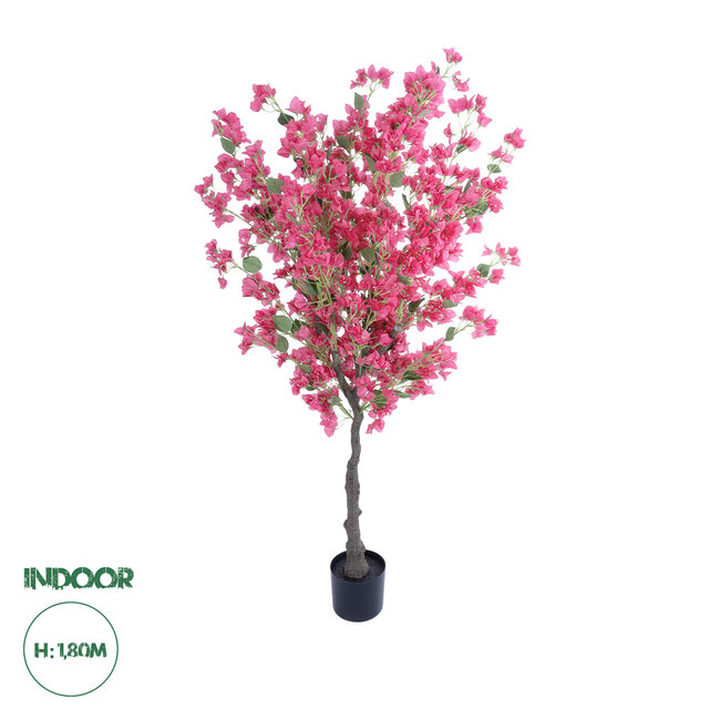 Artificial Garden BOUGAUVILLEA 20665 Τεχνητό Διακοσμητικό Φυτό με Ανθη Μπουκανβίλιας Φουξ Υ180cm