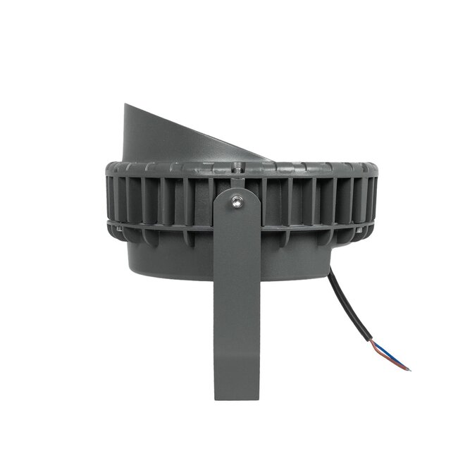 TREEVINA 999-0268 Φωτιστικό Σποτ με Αντιθαμβωτική Γρίλια για Φυτά - Δέντρα με Βάση Κήπου / Καρφωτό LED 24W 2040lm 10° DC 24V Αδιάβροχο IP65 Ultra Θερμό Λευκό 2200K Dimmable - Bridgelux SMD Chip - Γκρι Ανθρακί - Μ24.5 x Π14 x Υ27cm - 3 Χρόνια Εγγύηση - 6