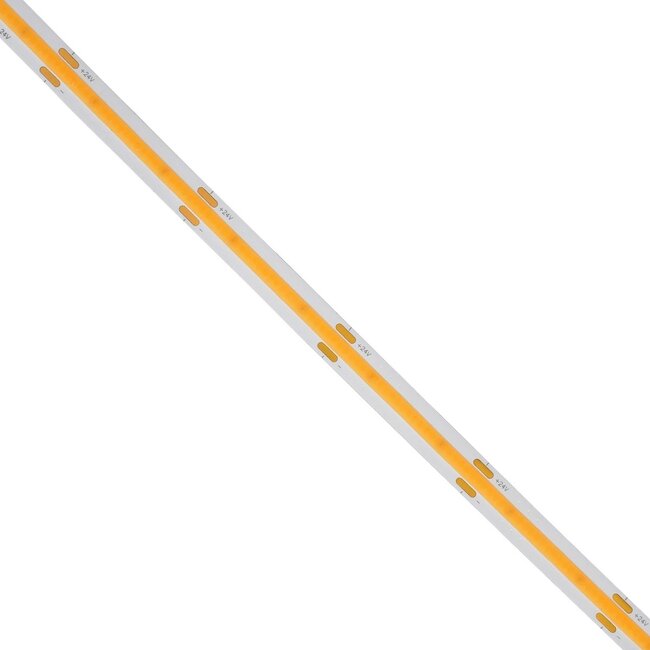 BEE 70352 Ταινία LED 10W/m 900lm/m 120° DC 24V IP20 528 x COB Chip/m Θερμό Λευκό 2700K Dimmable - Μ500 x Π1 x Υ0.2cm - Ρολό 5 Μέτρων - 5 Χρόνια Εγγύηση - 4