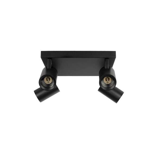 kelvo® SPOTA KLV-101-0146 Μοντέρνο Κινούμενο Φωτιστικό Σποτ Οροφής με Ντουί 4 x GU10 90° AC 220-240V IP20 - Μαύρο Ματ - Μ26 x Π26 x Υ14cm - 4 kelvo® SPOTA KLV-101-0146 Μοντέρνο Κινούμενο Φωτιστικό Σποτ Οροφής με Ντουί 4 x GU10 90° AC 220-240V IP20 - Μαύρο Ματ - Μ26 x Π26 x Υ14cm - 4