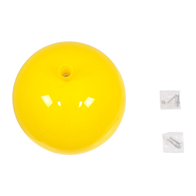 BALLOON 00651 Μοντέρνο Παιδικό Φωτιστικό Οροφής Μονόφωτο Κίτρινο Πλαστικό Μπάλα Φ30 x Υ33cm - 9