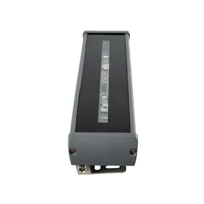 WINDOWRAFI 90729 Φωτιστικό Ανάδειξης Παραθύρων LED 18W 1440lm 8° x 180° DC 24V Αδιάβροχο IP67 Πολύχρωμο RGBW Dimmable DMX512 - CREE XPE Chip - Γκρι Ανθρακί - Μ30.5 x Π6.7 x Υ4.5cm - 3 Χρόνια Εγγύηση - 4