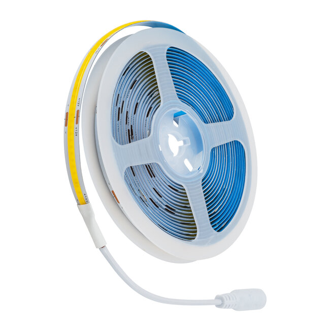 CHROMAWAVE 70415 Σετ Ταινίας με Τροφοδοτικό LED 48W/5m 3840lm/5m 120° AC 220-240V IP20 1540 x COB Chip/5m Θερμό Λευκό 2700K - Μ500 x Π1 x Υ0.2cm - Ρολό 5 Μέτρων - 2 Χρόνια Εγγύηση