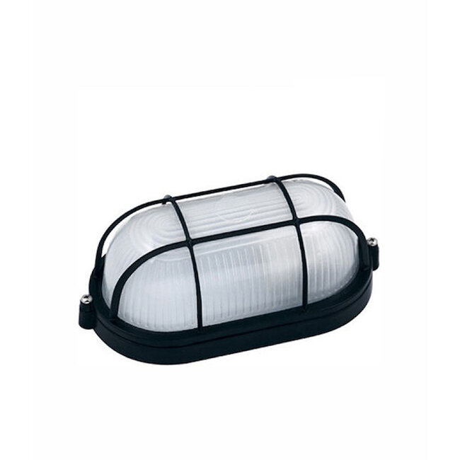 ARGO 202-0020 VINTAGE WALL LIGHT 1 X E27 IP20 BLACK PLASTIC - M35 X Π12 Υ10CM