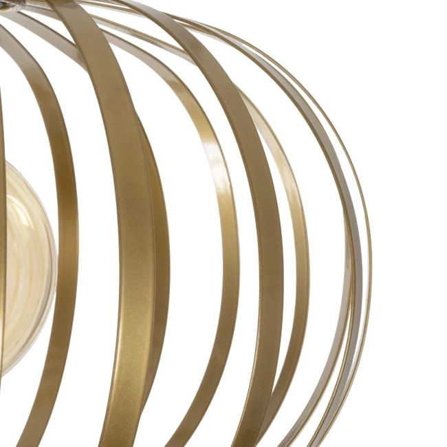 STAR 202-0050 MODERN CEILING GRID LIGHT 1 X E27 IP20 GOLD METAL - L40 X W40 X H27CM - 7