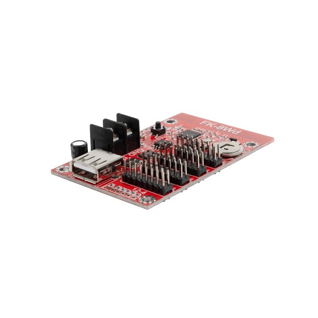 CARD-FK-8Wd 90095 Κάρτα Εικόνας για Μονόχρωμες Κυλιόμενες Ψηφιακές Επιγραφές/Οθόνες DC 5V IP20 - 3072x16/1536x32/1024x48/768x64 Pixels - Μ7.7 x Π4.8 x Υ1.6cm - 2 Χρόνια Εγγύηση - 3