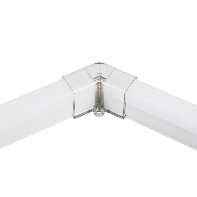 HEXON GLB-101-0095 Σύνδεσμος V 120° AC 220-240V IP20 - Διάφανο - Μ7 x Π2.5 x Υ4cm