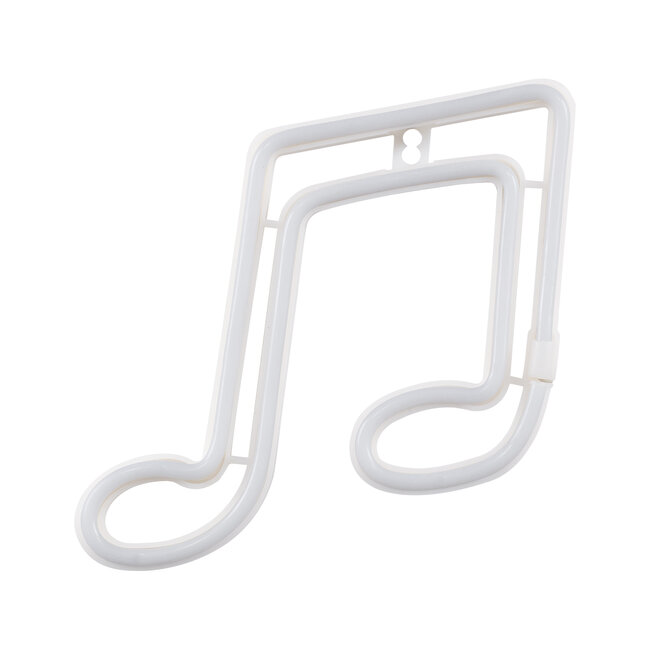 78568 Φωτιστικό Ταμπέλα Φωτεινή Επιγραφή NEON LED Σήμανσης MUSIC NOTE 5W με Καλώδιο Τροφοδοσίας USB - Μπαταρίας 3xAAA (Δεν Περιλαμβάνονται) - Θερμό Λευκό 2700K - 3