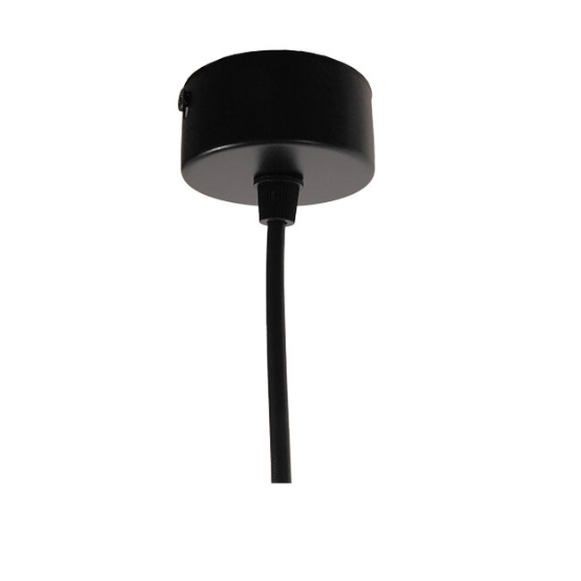 Μοντέρνο Κρεμαστό Φωτιστικό Οροφής Spot Gu10 Μονόφωτο Μαύρο Μεταλλικό Φ6  CANNON BLACK 01275 - 6