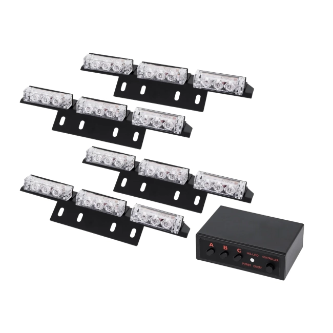 85015 PRO Series ΣΕΤ 4 x Μπάρες Σήμανσης Οχήματος Οδικής Βοήθειας για Αυτοκίνητα & Φορτηγά 3 Προγραμμάτων Φωτισμού STROBE LED HIGH POWER 36W DC 10-30V Αδιάβροχο IP65 Πορτοκαλί Μ18 x Π4.5 x Υ3cm - 2 Χρόνια Εγγύηση 85015 PRO Series ΣΕΤ 4 x Μπάρες Σήμανσης Οχήματος Οδικής Βοήθειας για Αυτοκίνητα & Φορτηγά 3 Προγραμμάτων Φωτισμού STROBE LED HIGH POWER 36W DC 10-30V Αδιάβροχο IP65 Πορτοκαλί Μ18 x Π4.5 x Υ3cm - 2 Χρόνια Εγγύηση
