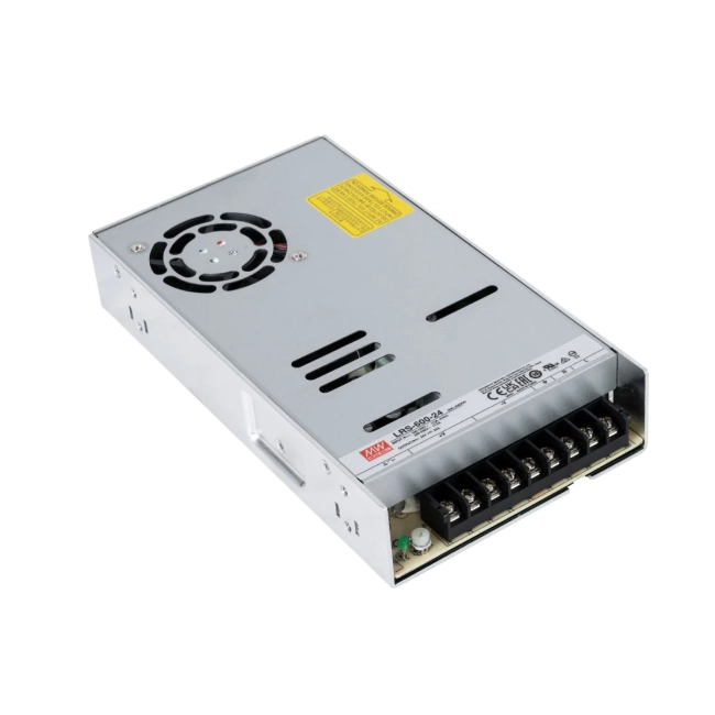 MEANWELL-LRS600-24 90788 Τροφοδοτικό/Μετασχηματιστής Class I PELV 600W 25A AC 220-240V σε DC 24V IP20 - Ρυθμιζόμενo από DC 22.8V έως DC 26.4V - Ασημί - Μ22.5 x Π12.4 x Υ4.1cm - 3 Χρόνια Εγγύηση MEANWELL-LRS600-24 90788 Τροφοδοτικό/Μετασχηματιστής Class I PELV 600W 25A AC 220-240V σε DC 24V IP20 - Ρυθμιζόμενo από DC 22.8V έως DC 26.4V - Ασημί - Μ22.5 x Π12.4 x Υ4.1cm - 3 Χρόνια Εγγύηση