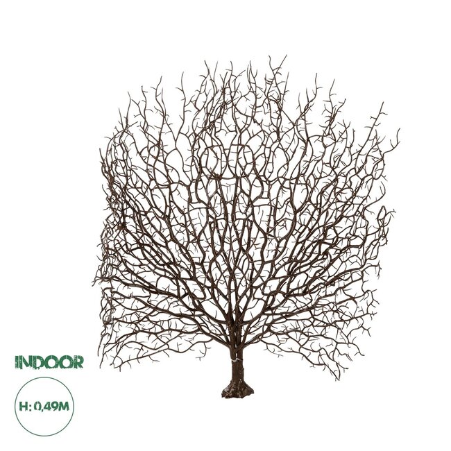 Artificial Garden BROWN CORAL BRANCH 21467 Τεχνητό Διακοσμητικό Κλαδί Καφέ Koράλι Y49cm