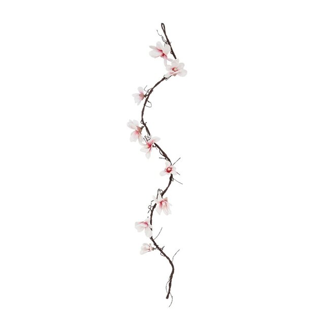Artificial Garden MANGOLIA FLOWER VINE 21470 Τεχνητό Διακοσμητικό Κλαδί Μανόλιας  Y185cm