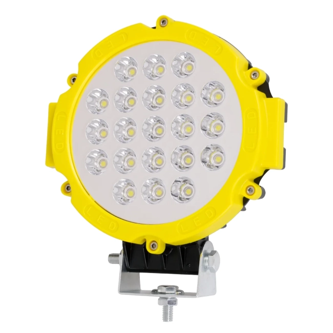 85411 PRO Series Προβολέας Εργασίας Κίτρινος - Working Light για Αυτοκίνητα & Φορτηγά LED CREE XBD 63W 6300lm DC 10-30V Αδιάβροχος IP65 Ψυχρό Λευκό 6000K - 6