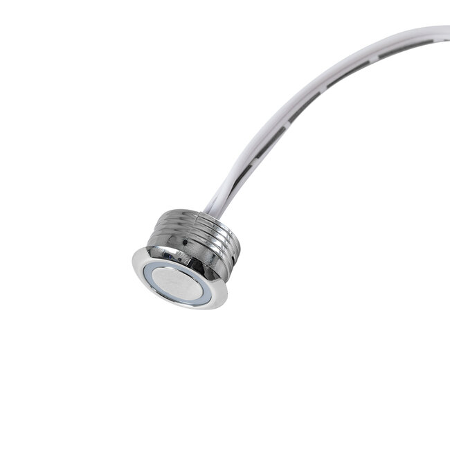 70790 Χωνευτό LED Dimmer Touch & Push Dimming - Αφής DC 12-24V 1 x 4A 96W - Max 4A 96W - IP20 Φ2 x Υ1.2cm - Ψυχρό Λευκό 6000K - 4